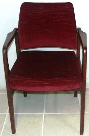 Mahogany armchair, 1950's